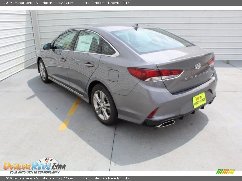 2019 Hyundai Sonata SE Machine Gray / Gray Photo #7