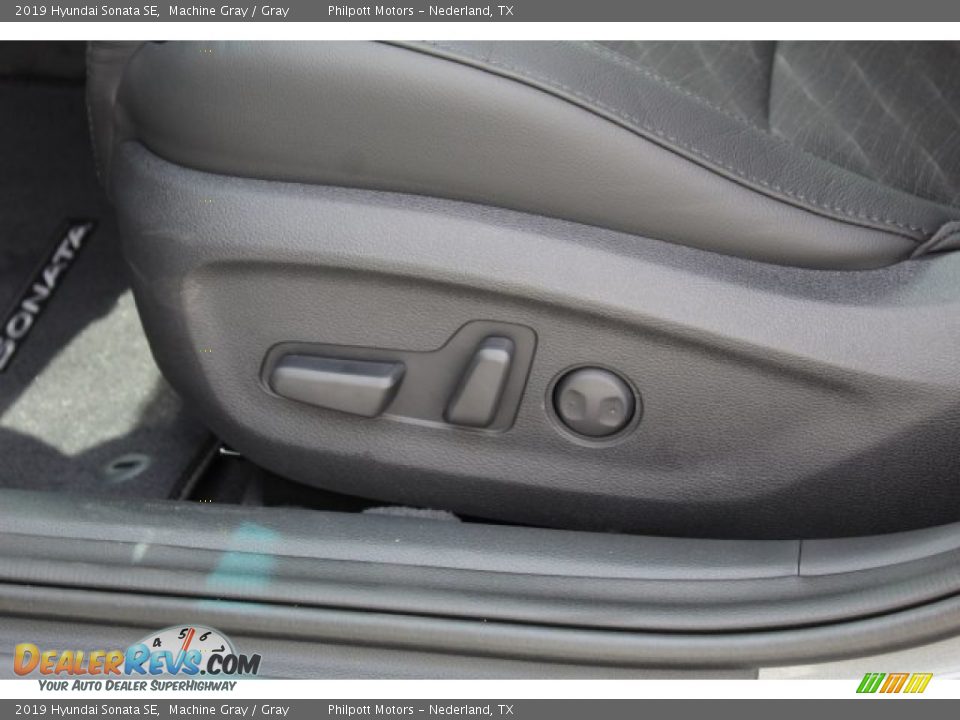 2019 Hyundai Sonata SE Machine Gray / Gray Photo #12