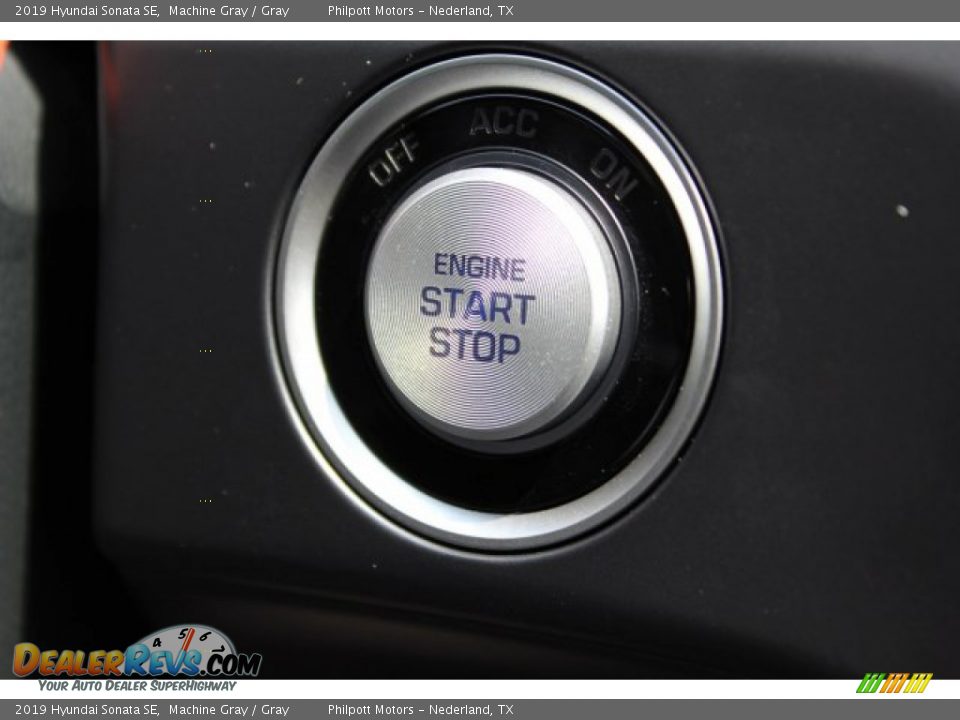 2019 Hyundai Sonata SE Machine Gray / Gray Photo #19