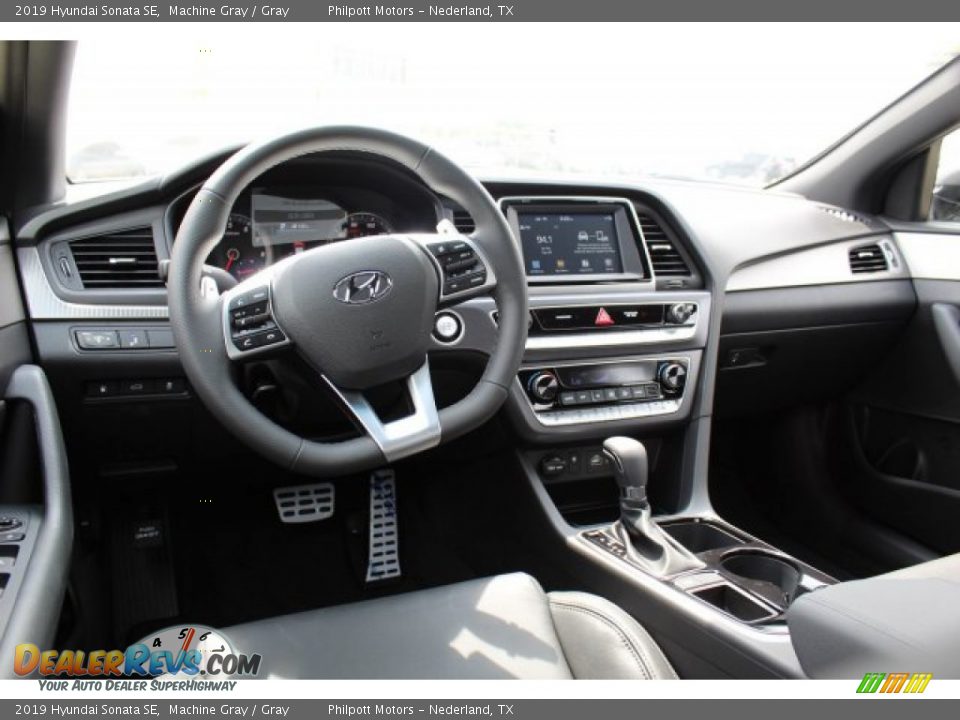 2019 Hyundai Sonata SE Machine Gray / Gray Photo #23