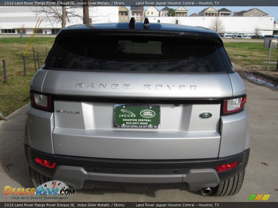 2019 Land Rover Range Rover Evoque SE Indus Silver Metallic / Ebony Photo #8