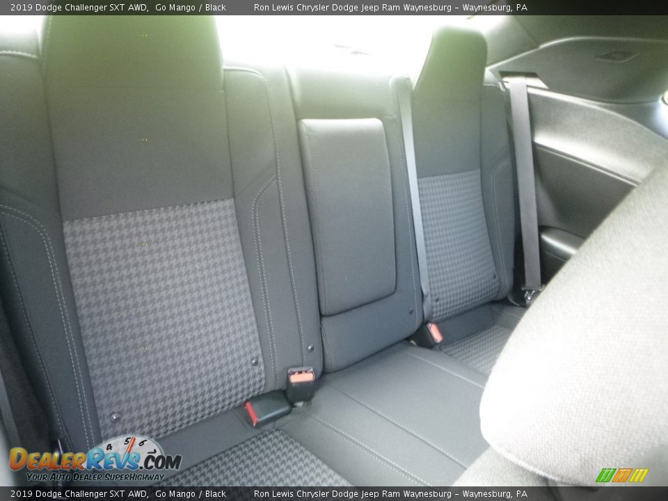 2019 Dodge Challenger SXT AWD Go Mango / Black Photo #12
