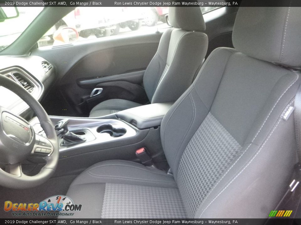 2019 Dodge Challenger SXT AWD Go Mango / Black Photo #13