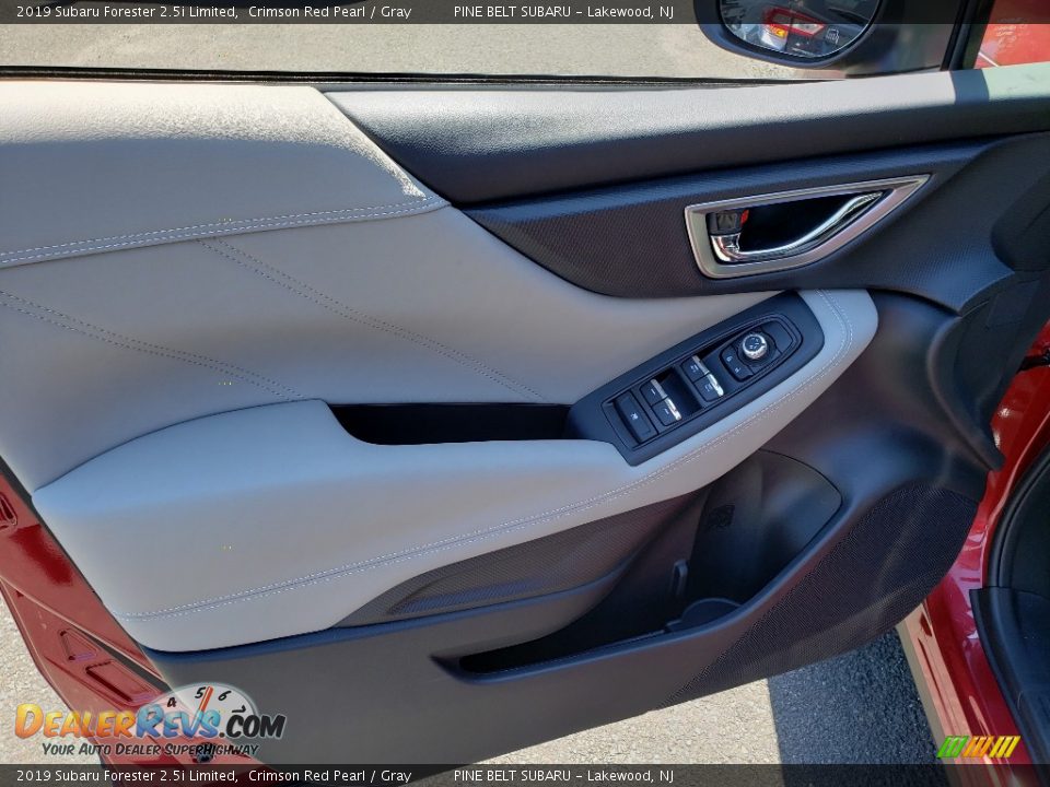 2019 Subaru Forester 2.5i Limited Crimson Red Pearl / Gray Photo #8