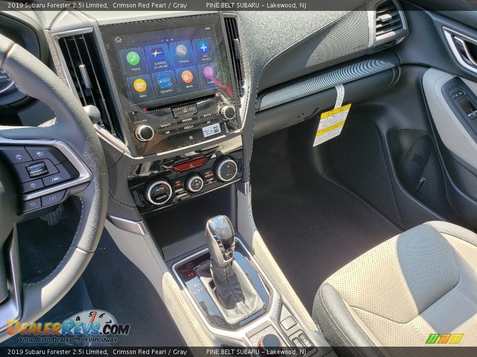 2019 Subaru Forester 2.5i Limited Crimson Red Pearl / Gray Photo #10