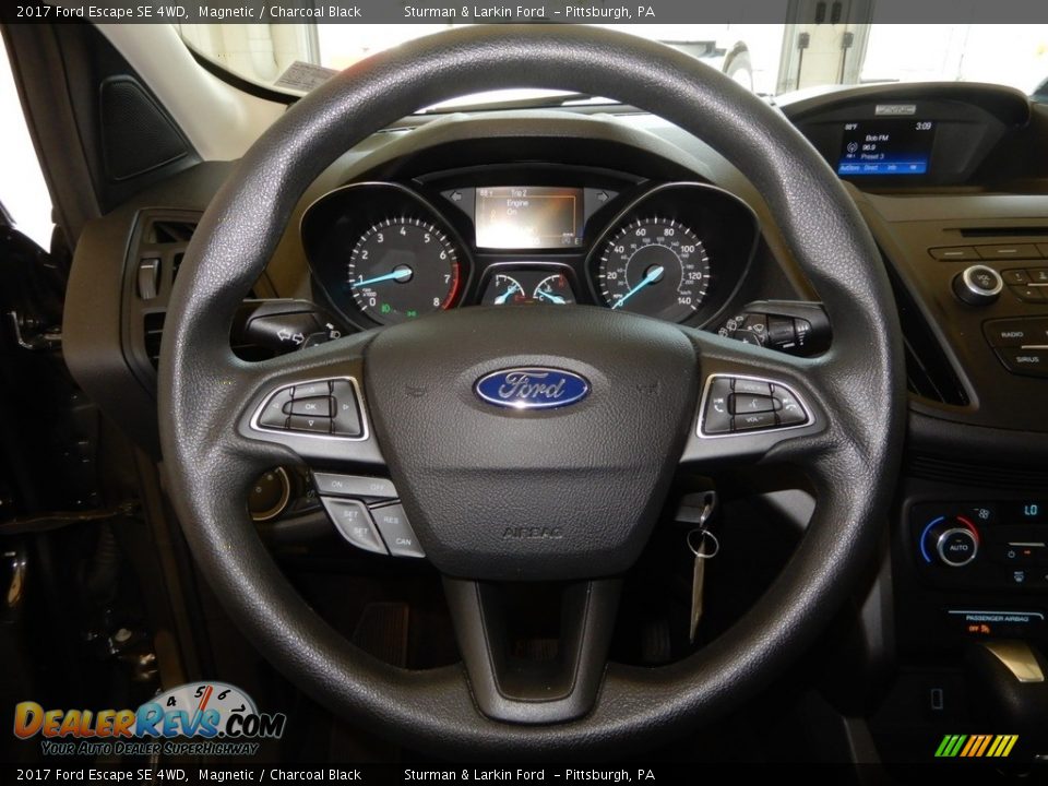 2017 Ford Escape SE 4WD Magnetic / Charcoal Black Photo #21
