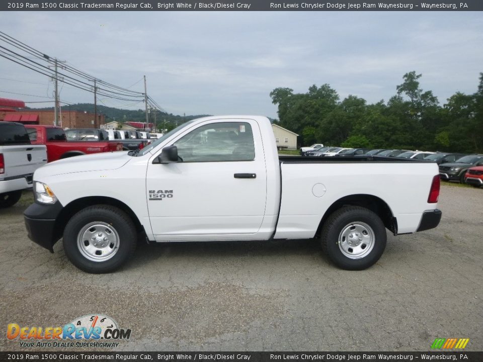 Bright White 2019 Ram 1500 Classic Tradesman Regular Cab Photo #2