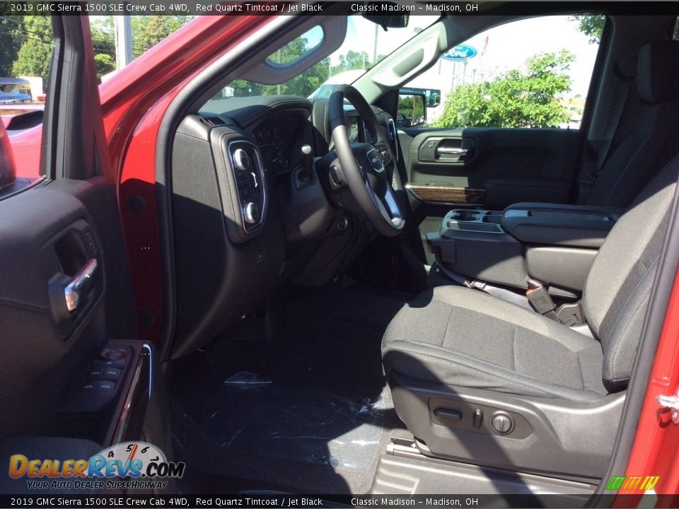 2019 GMC Sierra 1500 SLE Crew Cab 4WD Red Quartz Tintcoat / Jet Black Photo #9