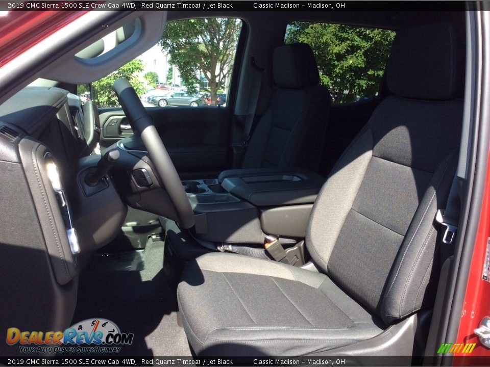 2019 GMC Sierra 1500 SLE Crew Cab 4WD Red Quartz Tintcoat / Jet Black Photo #10