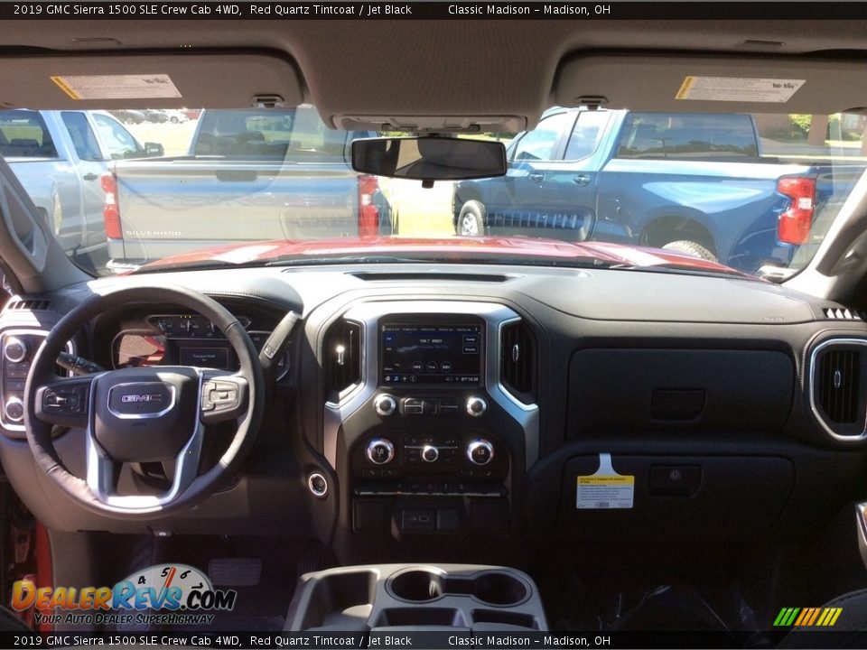 2019 GMC Sierra 1500 SLE Crew Cab 4WD Red Quartz Tintcoat / Jet Black Photo #11