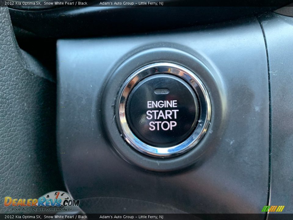 2012 Kia Optima SX Snow White Pearl / Black Photo #15