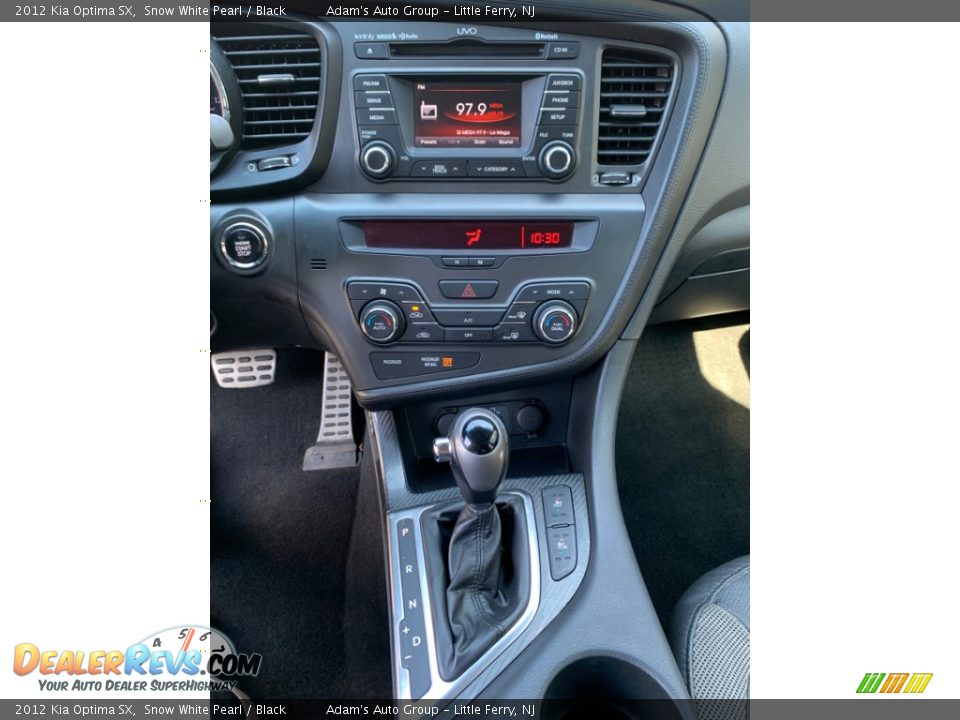 2012 Kia Optima SX Snow White Pearl / Black Photo #17