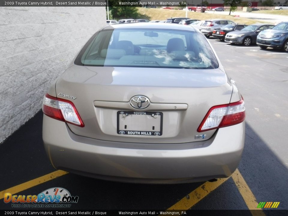 2009 Toyota Camry Hybrid Desert Sand Metallic / Bisque Photo #8