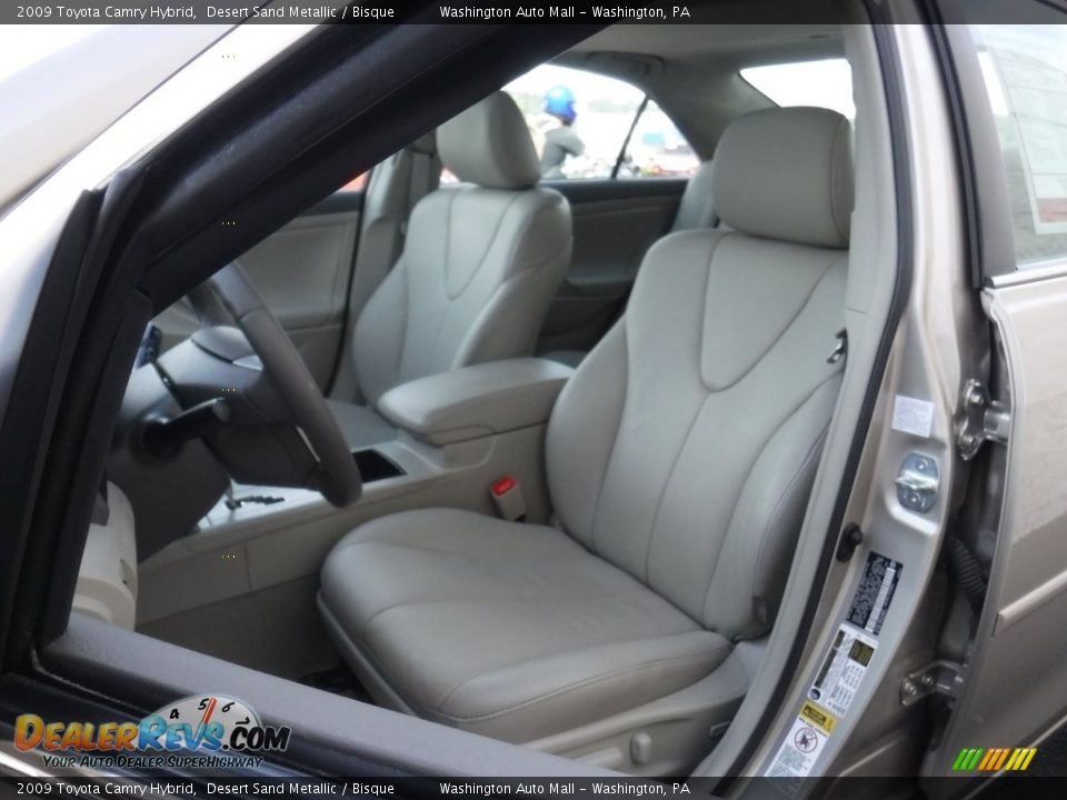 2009 Toyota Camry Hybrid Desert Sand Metallic / Bisque Photo #14