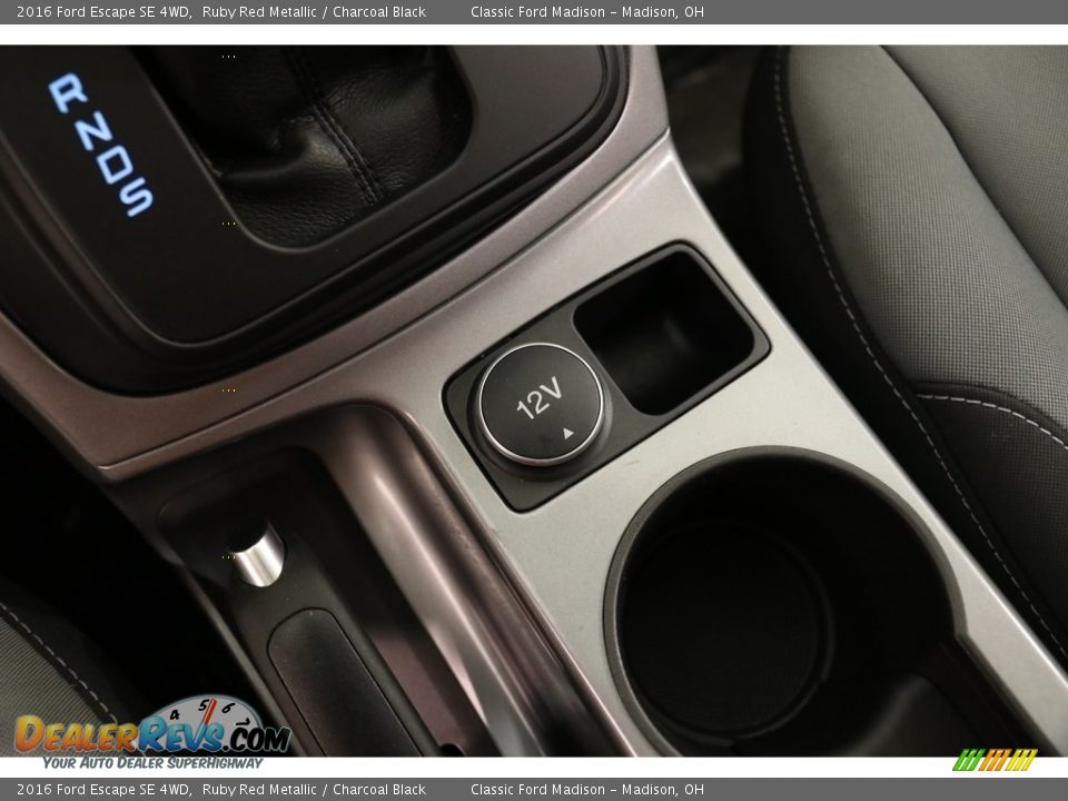 2016 Ford Escape SE 4WD Ruby Red Metallic / Charcoal Black Photo #14