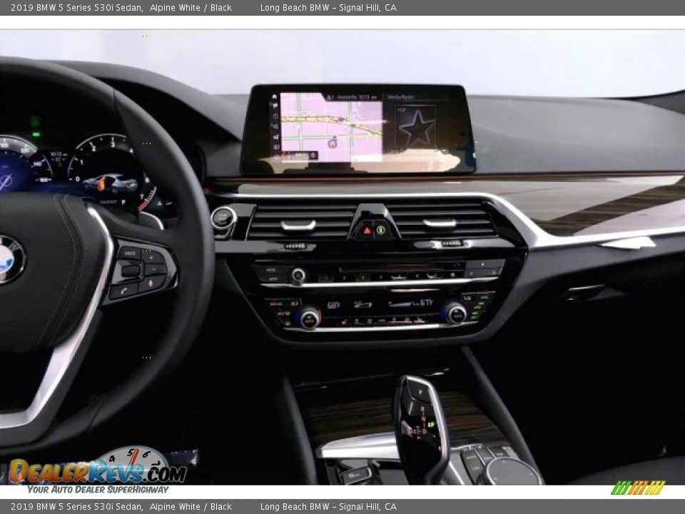 2019 BMW 5 Series 530i Sedan Alpine White / Black Photo #5