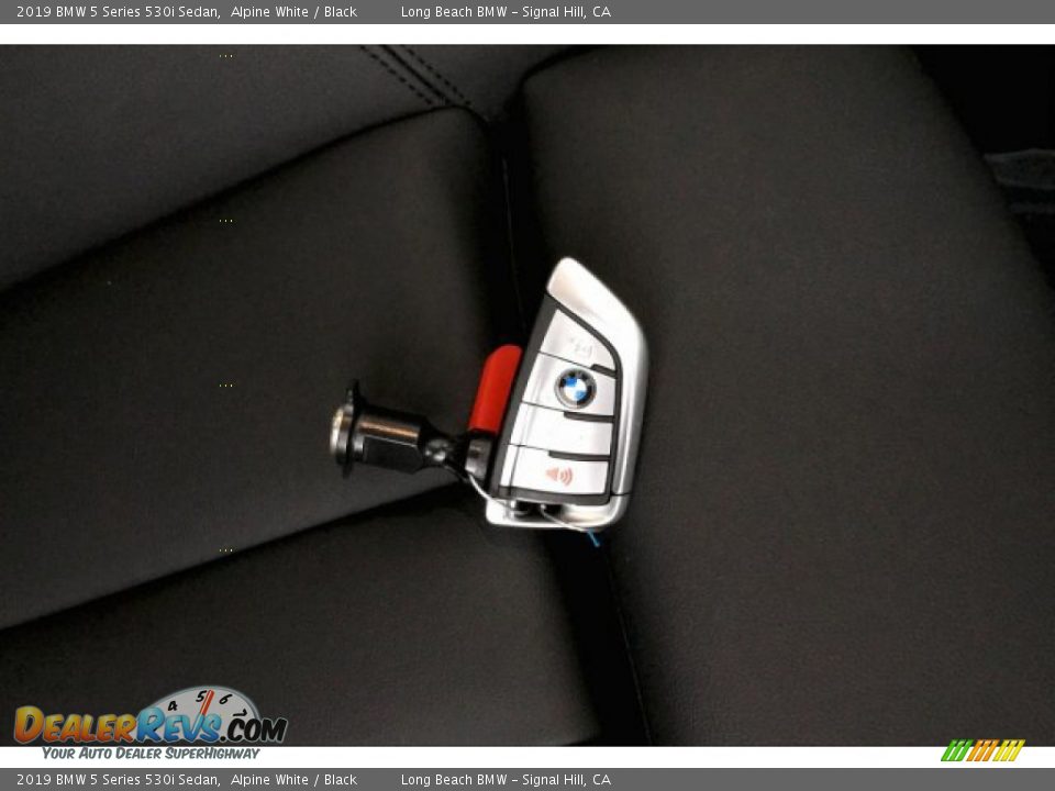 2019 BMW 5 Series 530i Sedan Alpine White / Black Photo #11