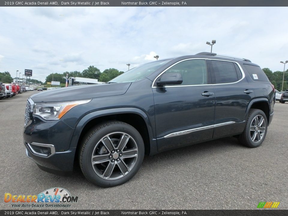 2019 GMC Acadia Denali AWD Dark Sky Metallic / Jet Black Photo #1