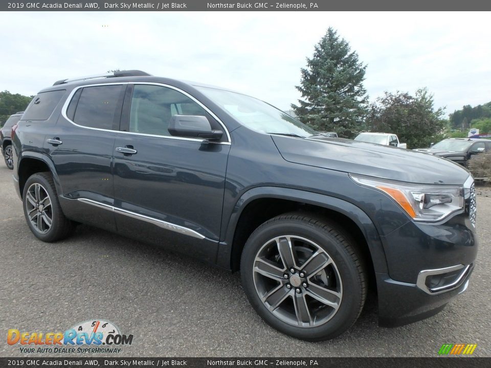 2019 GMC Acadia Denali AWD Dark Sky Metallic / Jet Black Photo #3