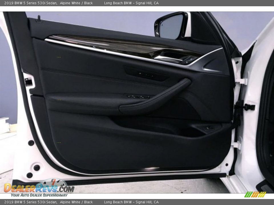 2019 BMW 5 Series 530i Sedan Alpine White / Black Photo #21