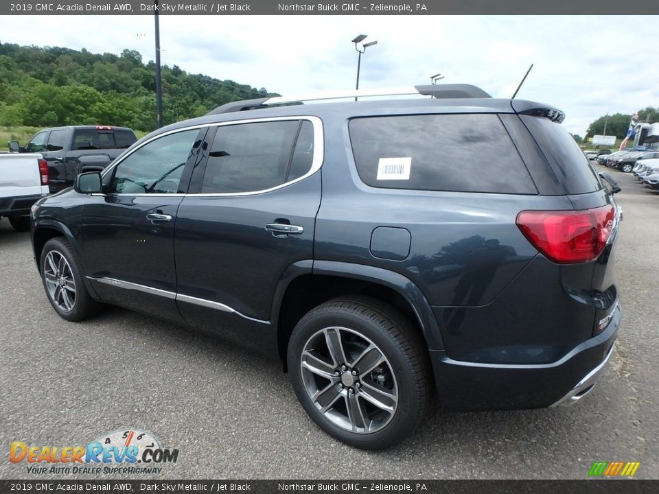 2019 GMC Acadia Denali AWD Dark Sky Metallic / Jet Black Photo #8