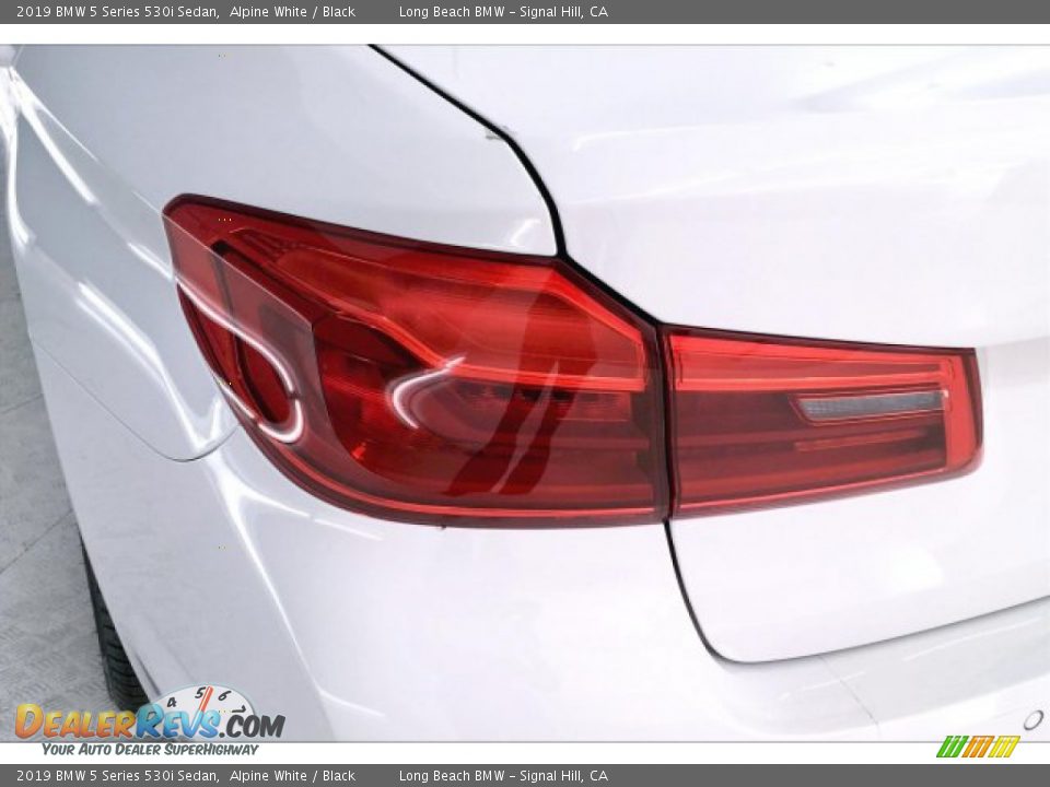 2019 BMW 5 Series 530i Sedan Alpine White / Black Photo #22