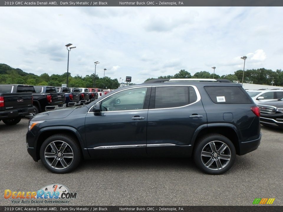 2019 GMC Acadia Denali AWD Dark Sky Metallic / Jet Black Photo #9