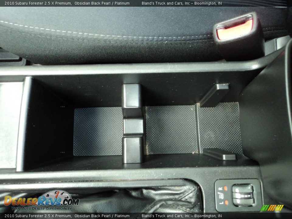 2010 Subaru Forester 2.5 X Premium Obsidian Black Pearl / Platinum Photo #21