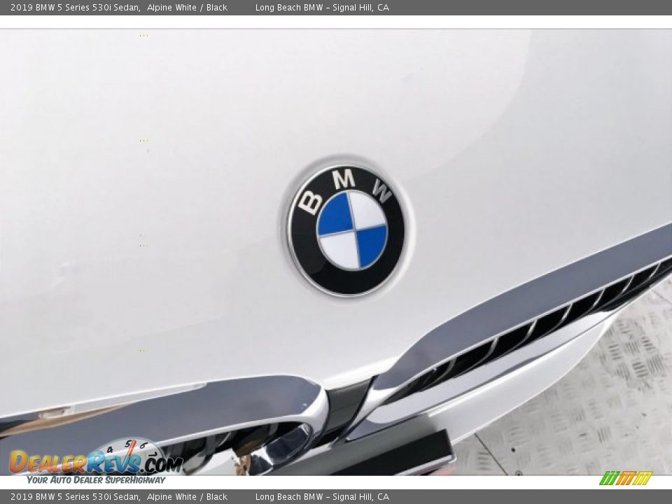 2019 BMW 5 Series 530i Sedan Alpine White / Black Photo #29