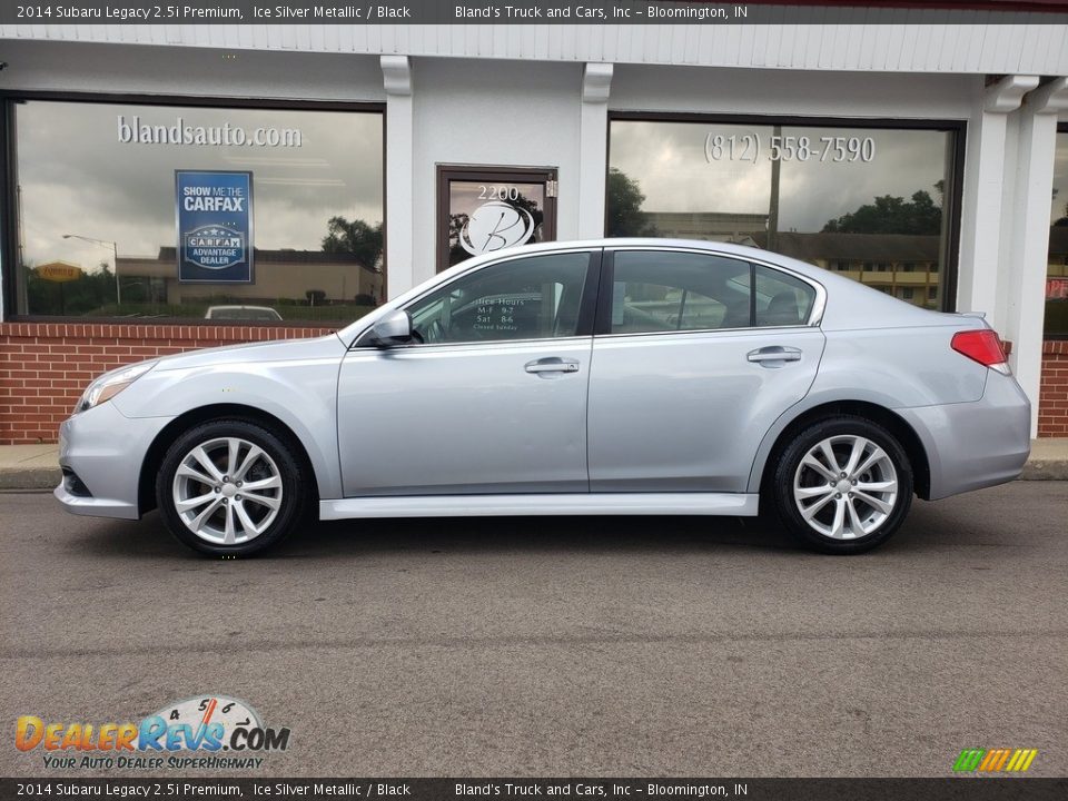 2014 Subaru Legacy 2.5i Premium Ice Silver Metallic / Black Photo #1