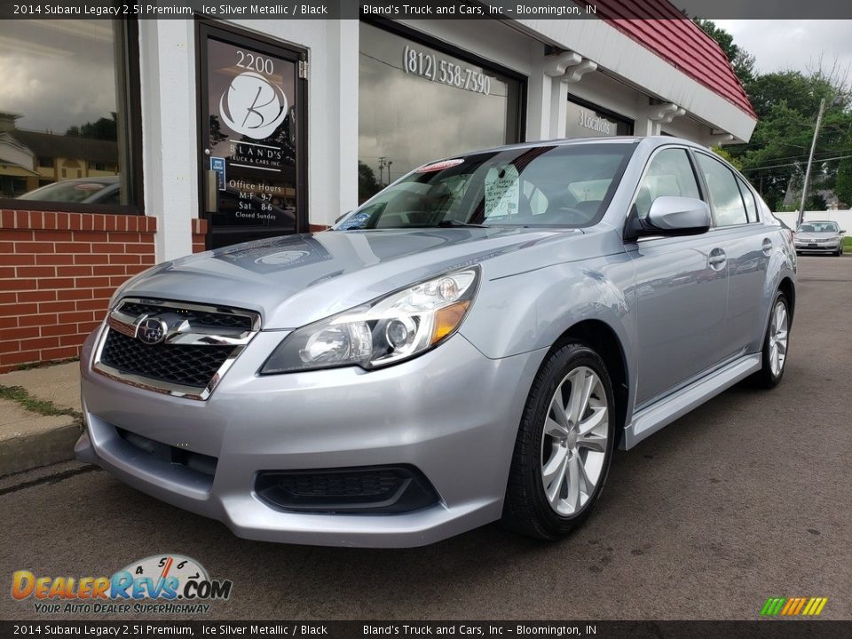 2014 Subaru Legacy 2.5i Premium Ice Silver Metallic / Black Photo #2