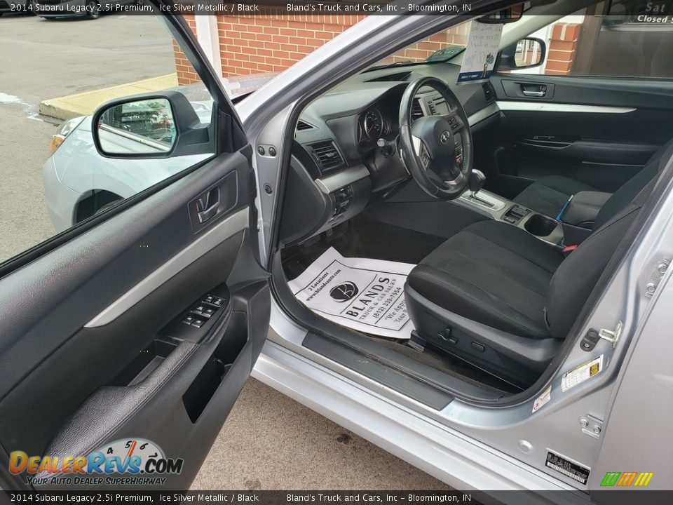 2014 Subaru Legacy 2.5i Premium Ice Silver Metallic / Black Photo #3