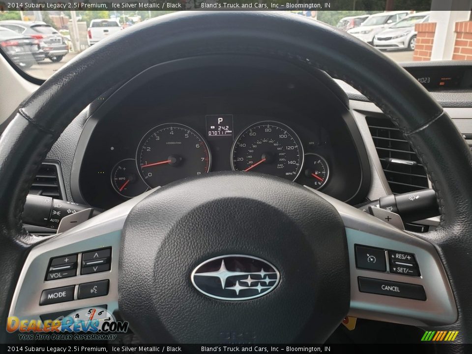 2014 Subaru Legacy 2.5i Premium Ice Silver Metallic / Black Photo #11