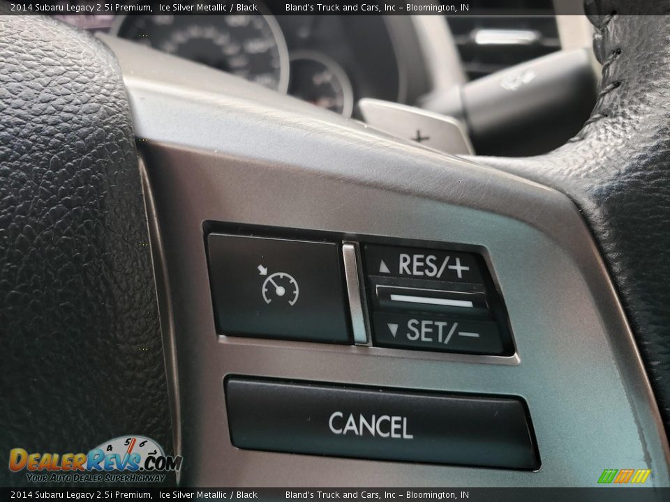 2014 Subaru Legacy 2.5i Premium Ice Silver Metallic / Black Photo #13