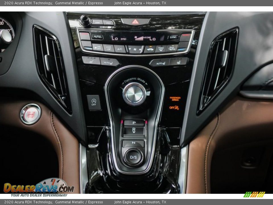 2020 Acura RDX Technology Gunmetal Metallic / Espresso Photo #27