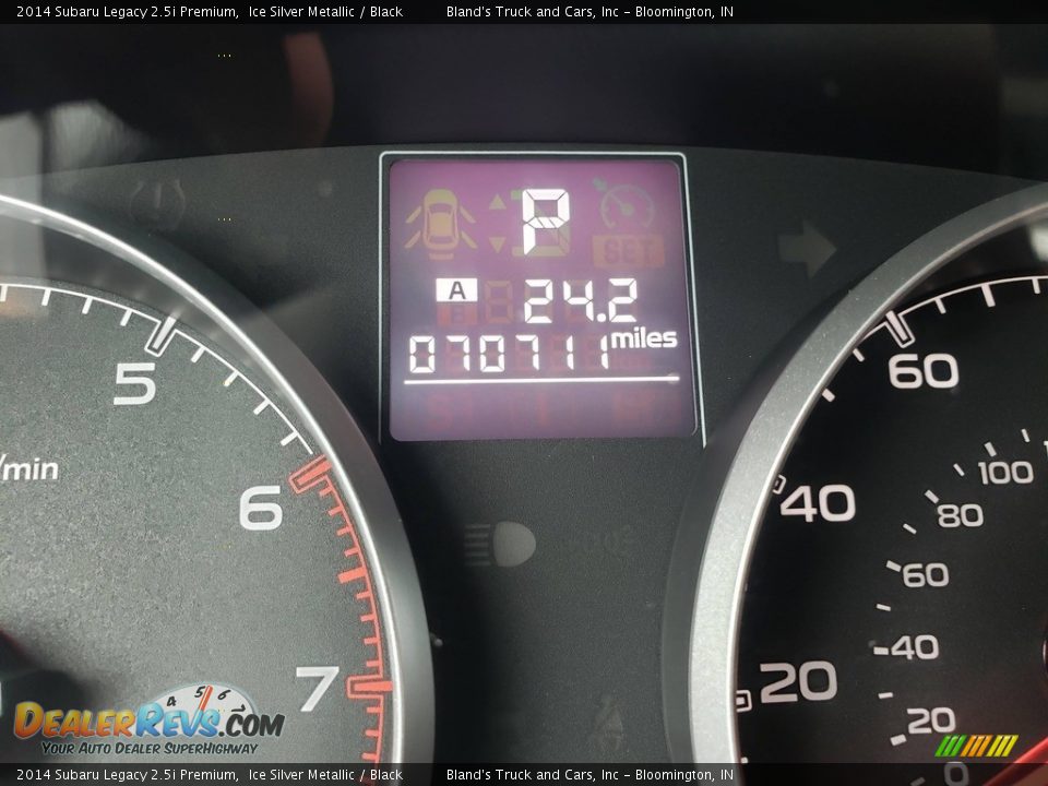 2014 Subaru Legacy 2.5i Premium Ice Silver Metallic / Black Photo #16