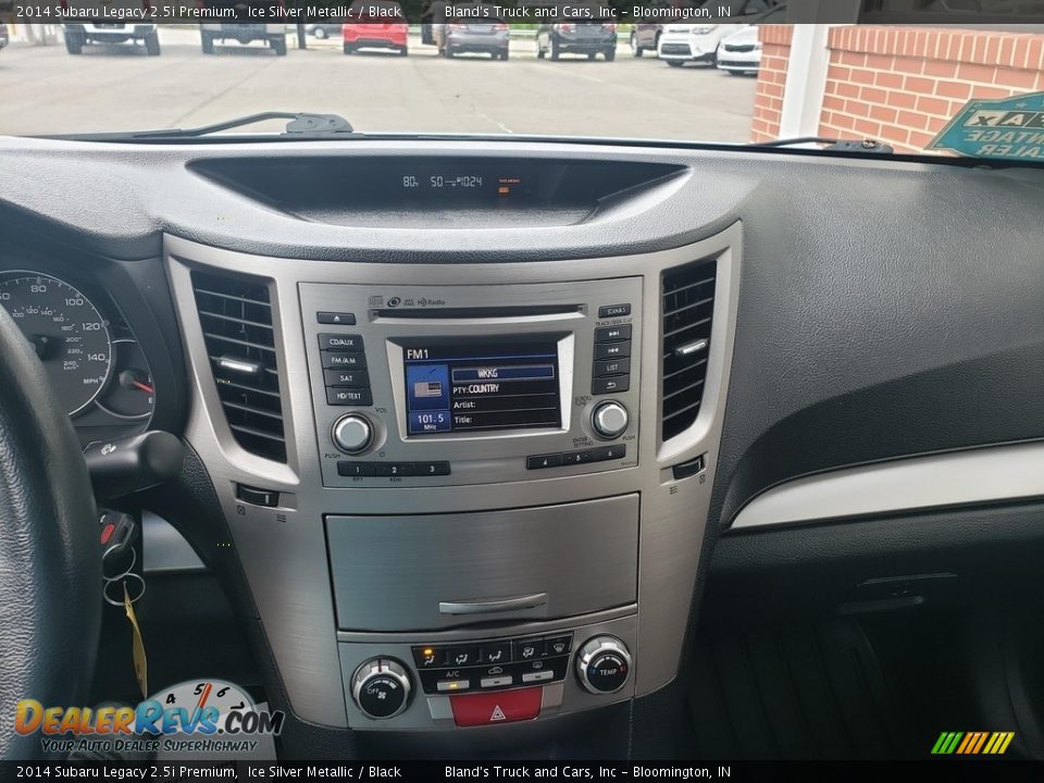 2014 Subaru Legacy 2.5i Premium Ice Silver Metallic / Black Photo #17