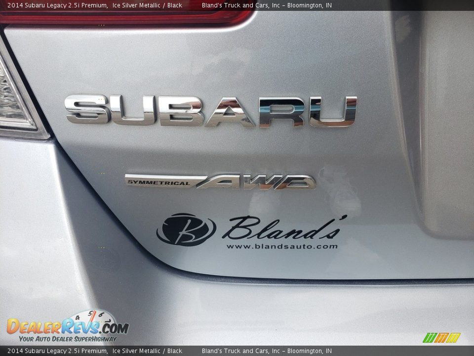 2014 Subaru Legacy 2.5i Premium Ice Silver Metallic / Black Photo #31
