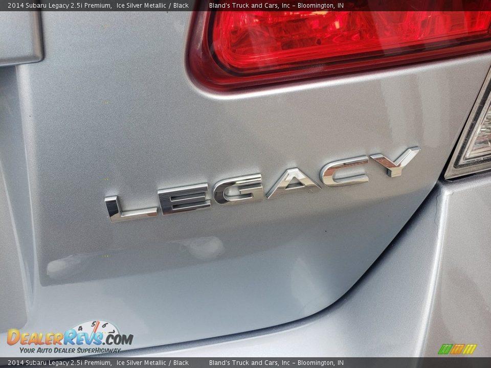 2014 Subaru Legacy 2.5i Premium Ice Silver Metallic / Black Photo #32