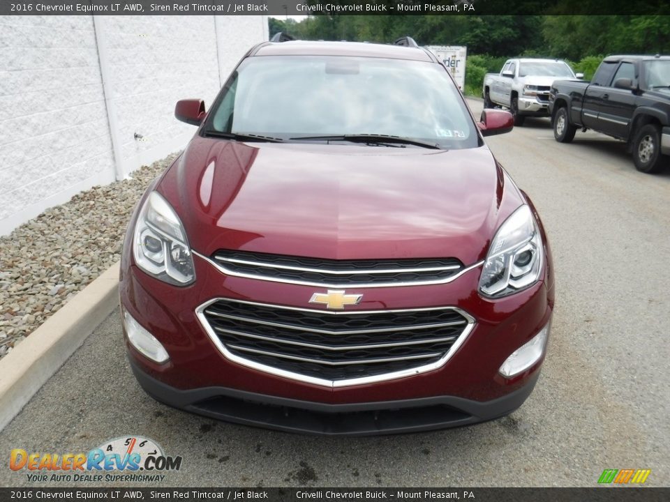 2016 Chevrolet Equinox LT AWD Siren Red Tintcoat / Jet Black Photo #4