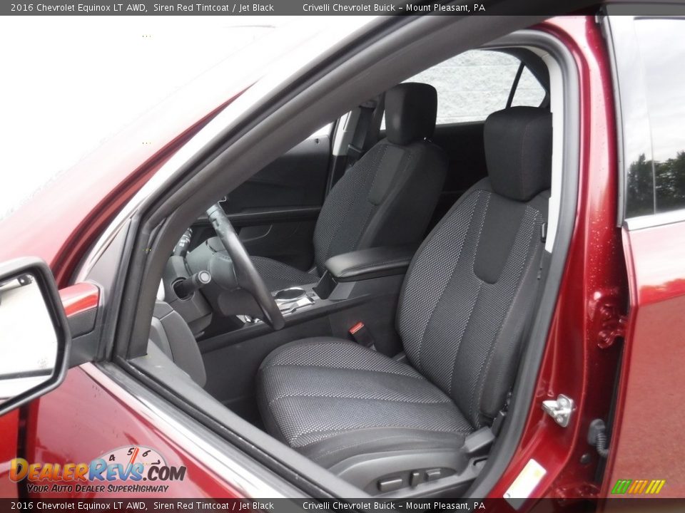 2016 Chevrolet Equinox LT AWD Siren Red Tintcoat / Jet Black Photo #13