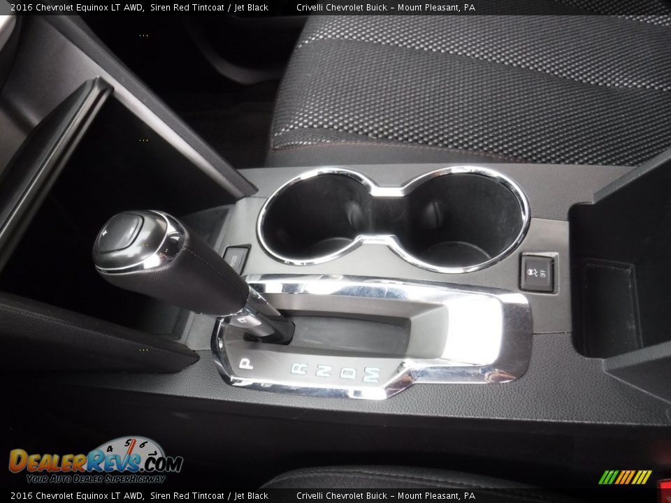 2016 Chevrolet Equinox LT AWD Siren Red Tintcoat / Jet Black Photo #17