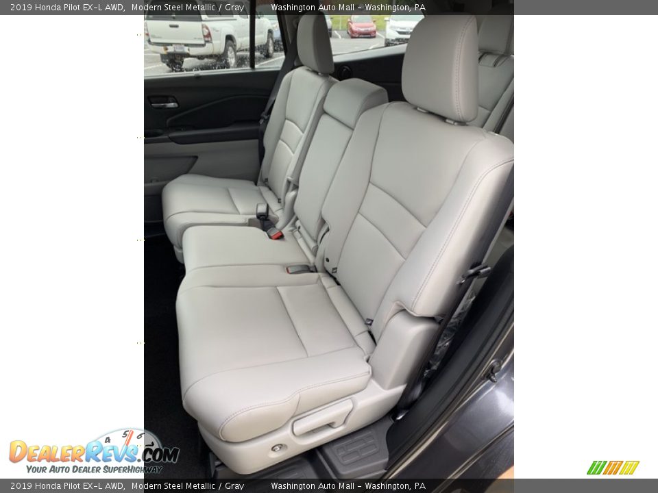 2019 Honda Pilot EX-L AWD Modern Steel Metallic / Gray Photo #18