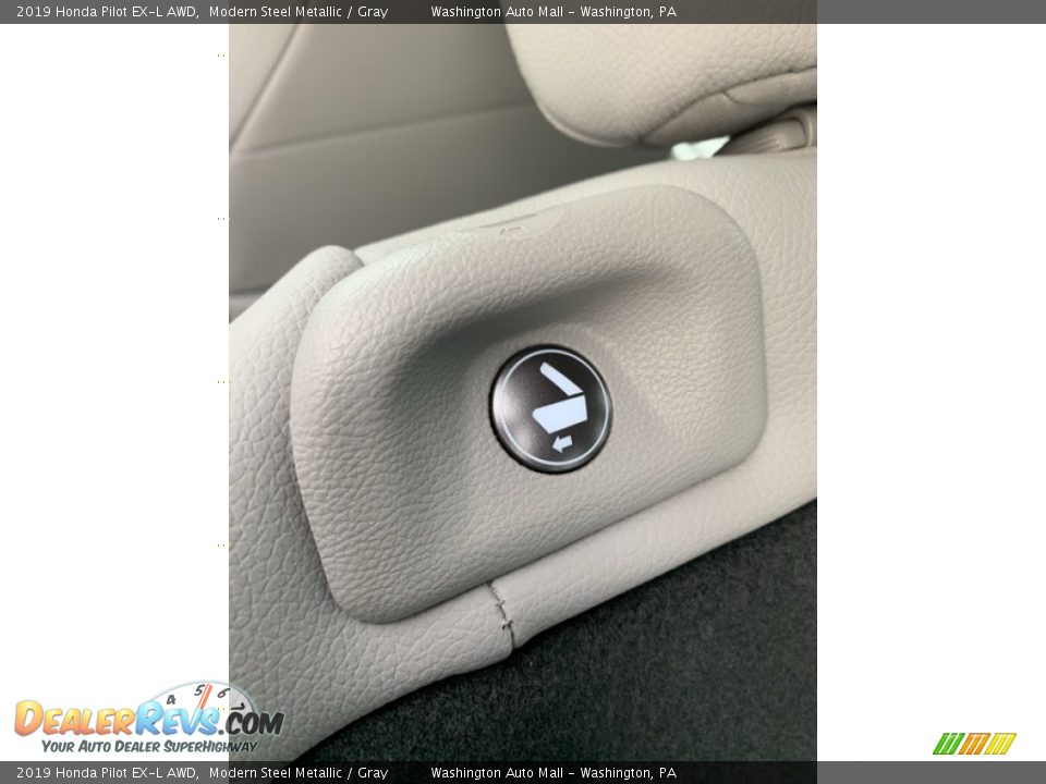 2019 Honda Pilot EX-L AWD Modern Steel Metallic / Gray Photo #20