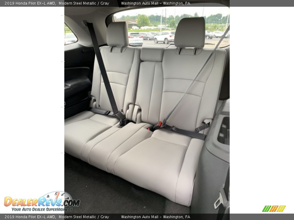 2019 Honda Pilot EX-L AWD Modern Steel Metallic / Gray Photo #21
