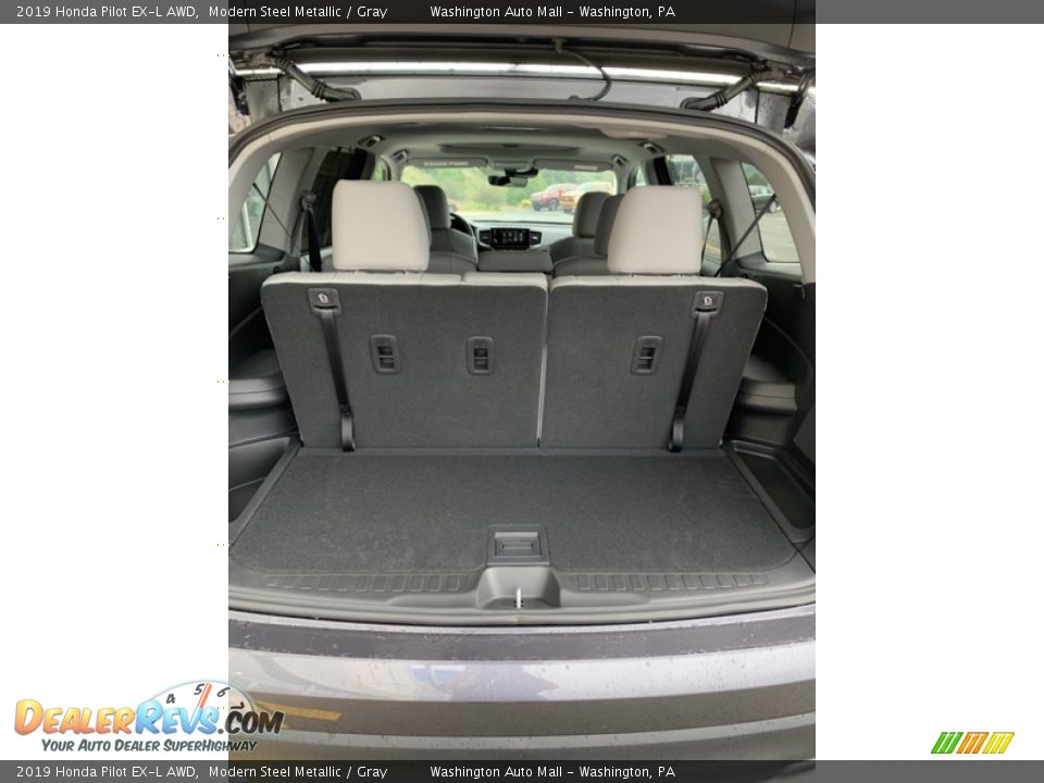 2019 Honda Pilot EX-L AWD Modern Steel Metallic / Gray Photo #23