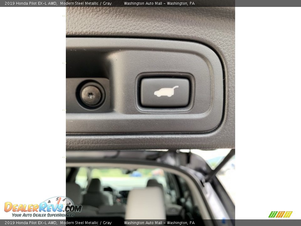 2019 Honda Pilot EX-L AWD Modern Steel Metallic / Gray Photo #24