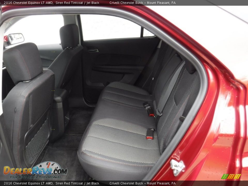 2016 Chevrolet Equinox LT AWD Siren Red Tintcoat / Jet Black Photo #27