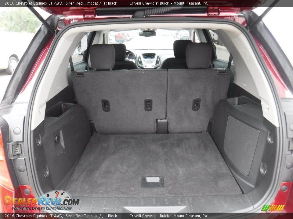 2016 Chevrolet Equinox LT AWD Siren Red Tintcoat / Jet Black Photo #28
