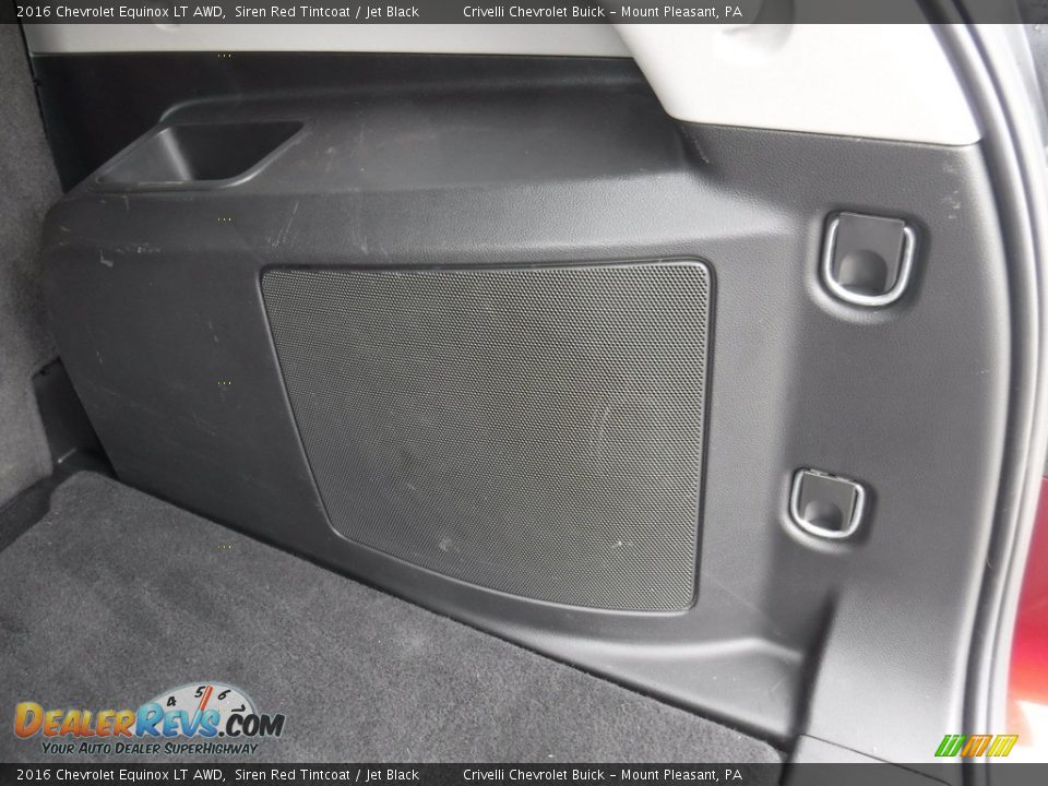 2016 Chevrolet Equinox LT AWD Siren Red Tintcoat / Jet Black Photo #29